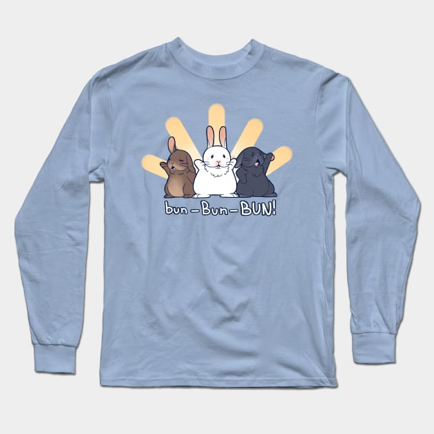 Bun-Bun-Bun! Long Sleeve T-Shirt by smashchu